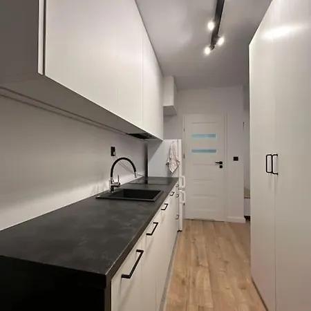 Nowoczesny Z Ogrodem Apartamento